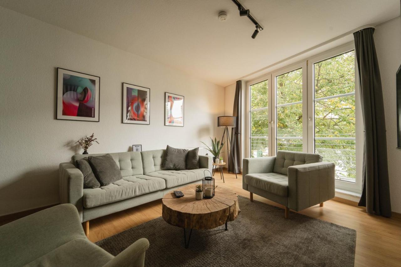 Raum921 - Stilvolles Apartment - Wlan, Tiefgarage, Kueche, Netflix ماغديبورغ المظهر الخارجي الصورة