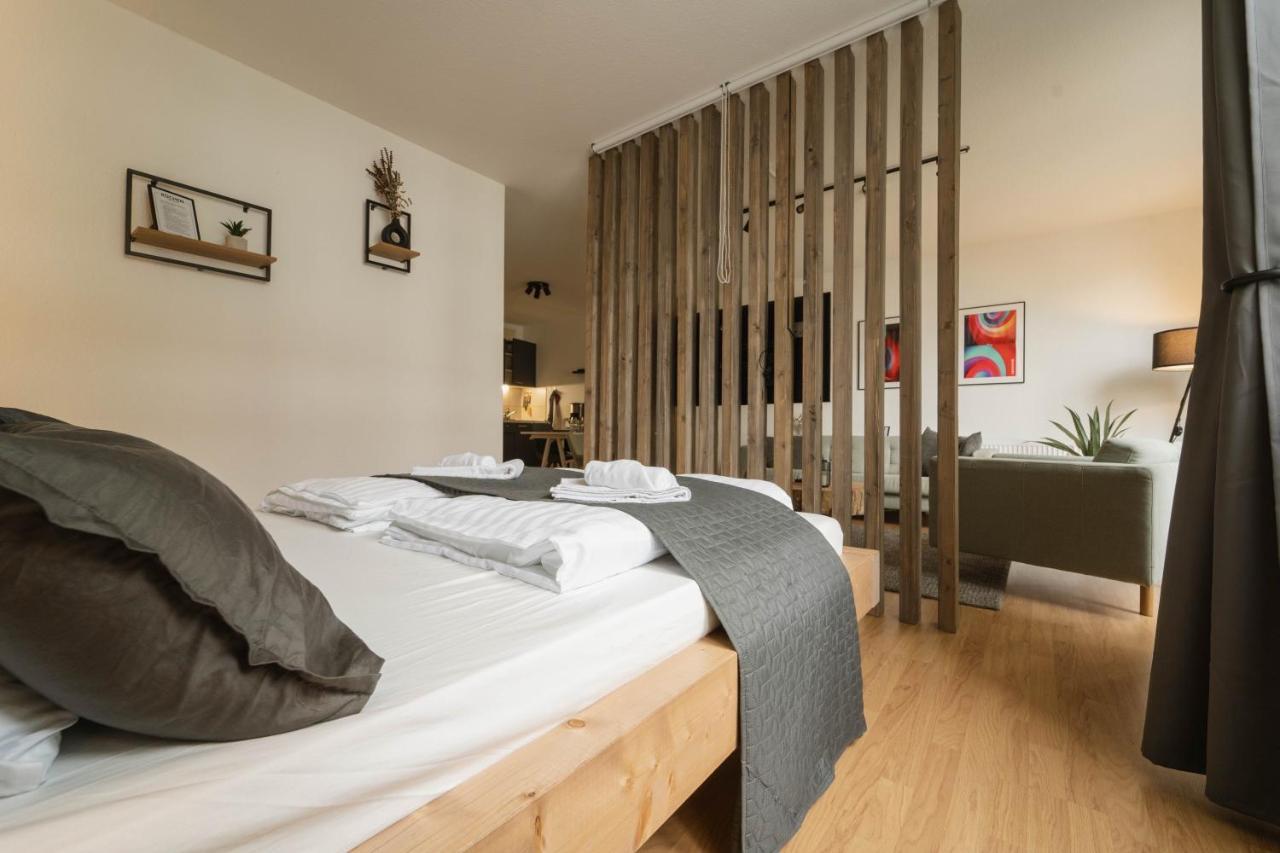 Raum921 - Stilvolles Apartment - Wlan, Tiefgarage, Kueche, Netflix ماغديبورغ المظهر الخارجي الصورة